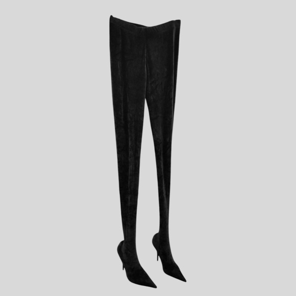 Balenciaga Velvet Pantaleggings